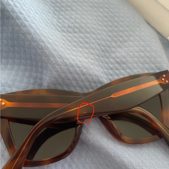 Celine Cat-Eye 50mm Tortoise Sunglasses - Picture 7 of 13